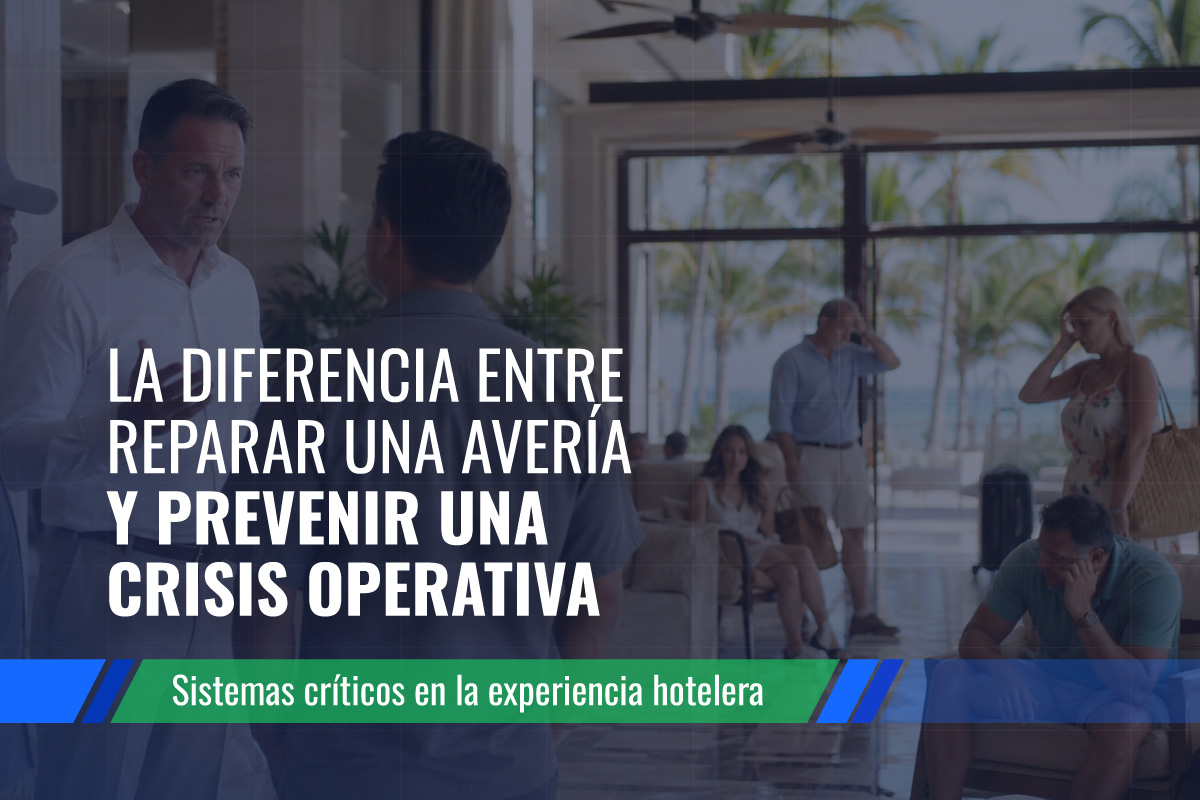 La diferencia entre reparar una avería y prevenir una crisis operativa
